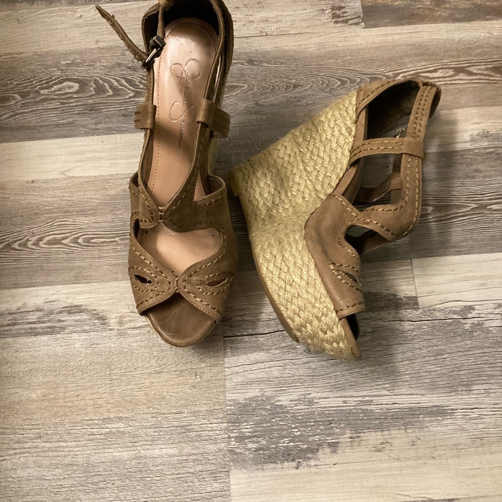 Jessica Simpson Wedge Heels used great condition